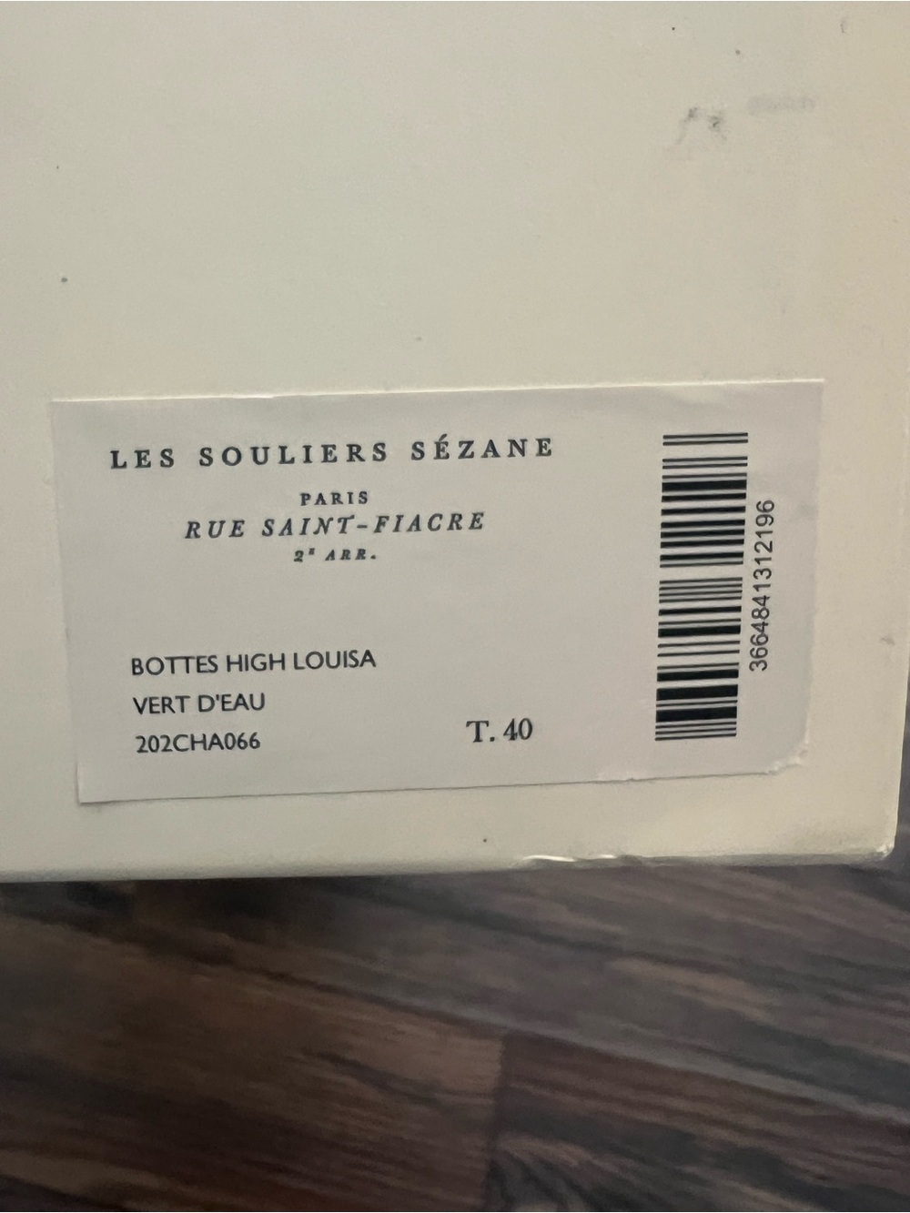 NWB Sezane Louisa Suede Boots in Vert D’eau (Size 8/8.5) - Picture 8 of 8